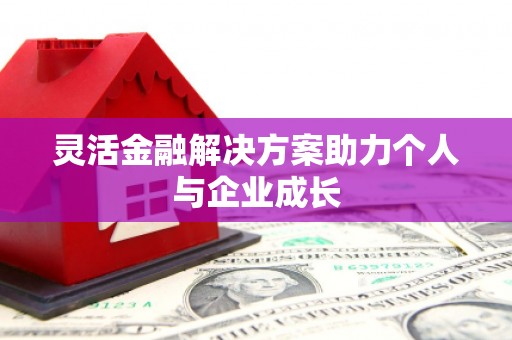 洪江灵活金融解决方案助力个人与企业成长