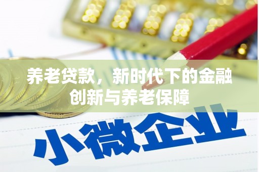 洪江养老贷款，新时代下的金融创新与养老保障