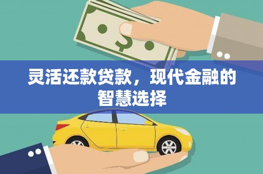 洪江灵活还款贷款，现代金融的智慧选择