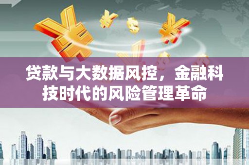 洪江贷款与大数据风控，金融科技时代的风险管理革命