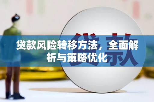 洪江贷款风险转移方法，全面解析与策略优化