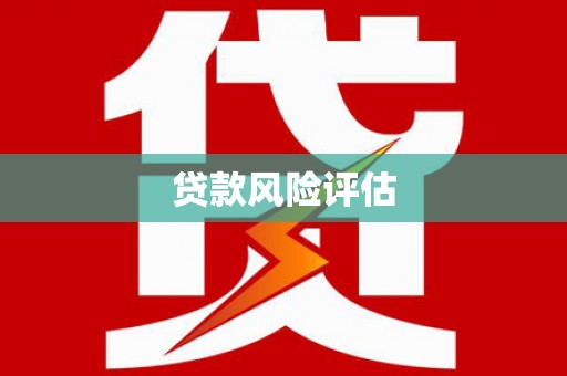 洪江贷款风险评估