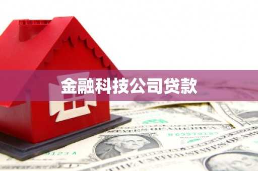 洪江金融科技公司贷款