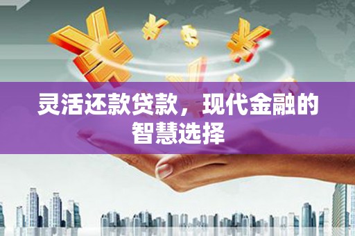 洪江灵活还款贷款，现代金融的智慧选择