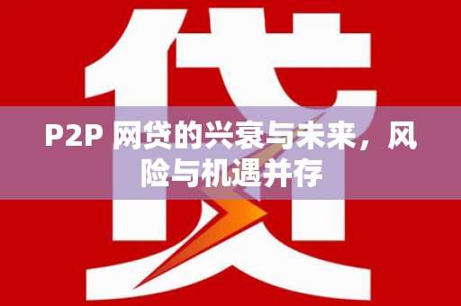 洪江P2P 网贷的兴衰与未来，风险与机遇并存