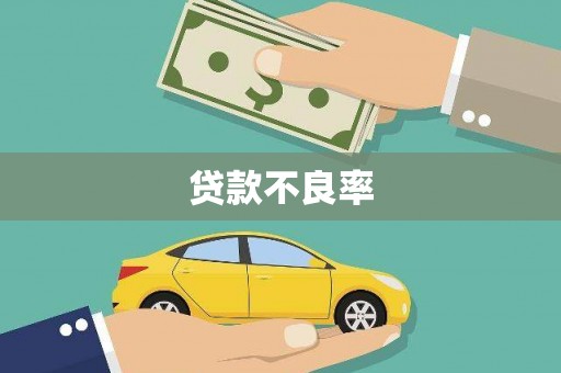 洪江贷款不良率