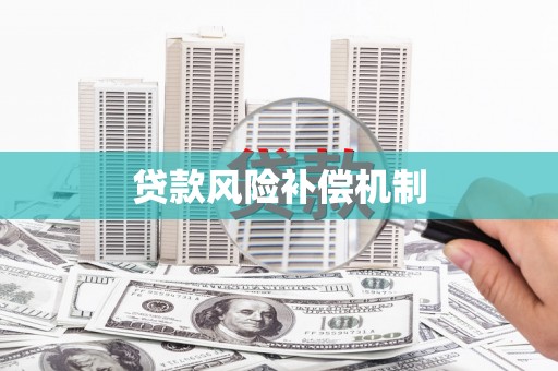 洪江贷款风险补偿机制