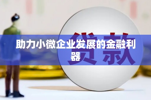 洪江助力小微企业发展的金融利器