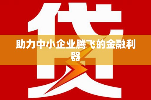 洪江助力中小企业腾飞的金融利器